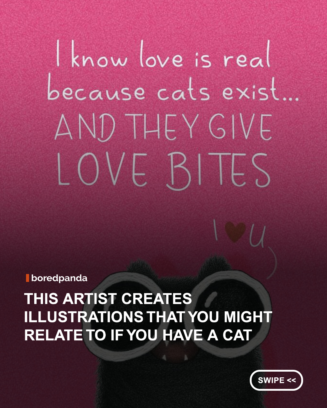 Through minimalist cat illustrations and short comics, Portuguese illustrator Luis Coelho captures the strange psychology of modern life: overthinking, loneliness, affection, social exhaustion, comfort, anxiety, attachment, and the small rituals people use to emotionally survive the day. His cats are expressive without being overly exaggerated, often communicating entire moods through posture, silence, or one understated line of dialogue. The result feels less like traditional gag comics and more like tiny emotional observations disguised as cute drawings. #illustration #drawings #cats #art