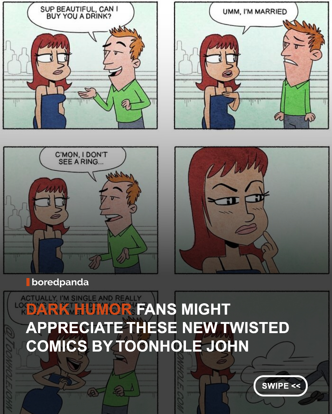 Since its launch in the early 2000s, "Toonhole" has established itself as one of the internet's most recognizable sources of irreverent and deliberately unpredictable humor. Created by cartoonists John, Chris, and Ryan, the comic series has built a devoted audience through a combination of deceptively simple artwork, sharp comedic timing, and a willingness to take jokes in directions most readers would never anticipate.