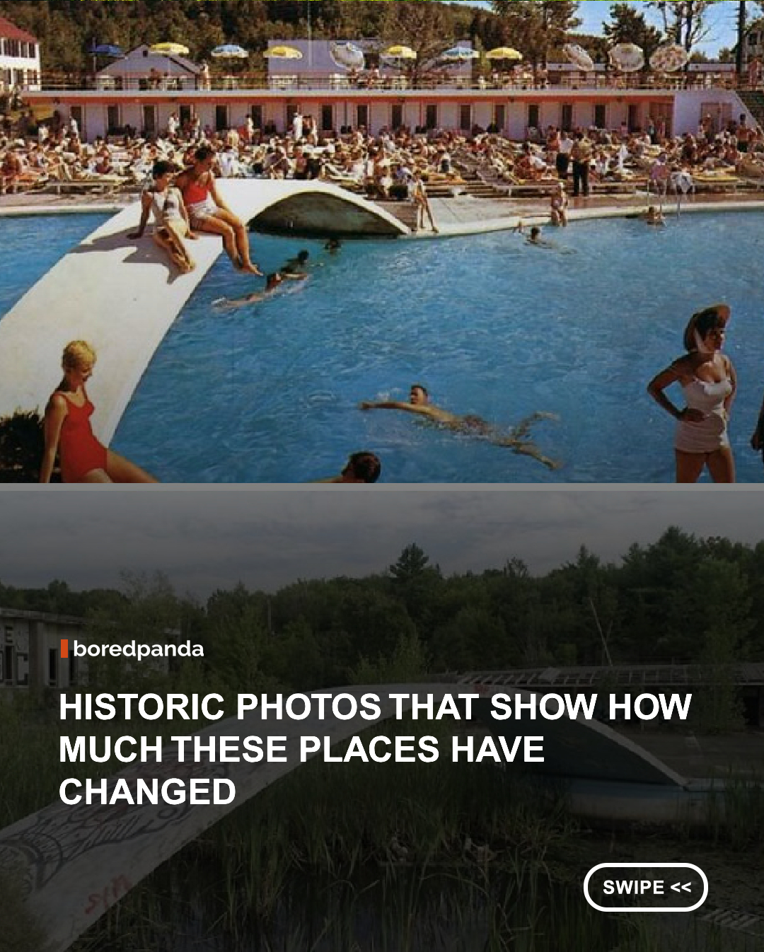  These before-and-after photos offer a fascinating look at how time transforms places, people, and everyday life. From historic streets and family homes to famous landmarks and city scenes, each side-by-side image captures the quiet passage of decades in a way words almost can’t. Some places have barely changed, while others feel completely different, making the collection feel like a visual time machine through history.
