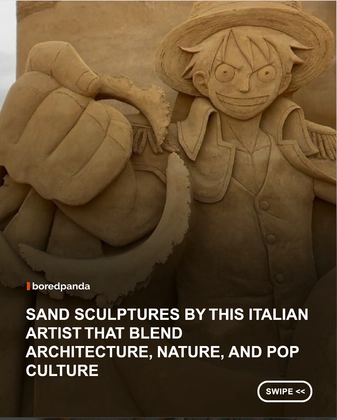 For over three decades, Leonardo Ugolini, an artist from Forli, Italy, has captured audiences with his incredible sand sculptures that usually tend to mix architectural precision with heaps of pure imagination and even in certain cases elements of pop-culture media. Inspired by childhood summers spent building sandcastles and a lifelong fascination with nature and space, Leonardo has turned this medium into a platform for storytelling.