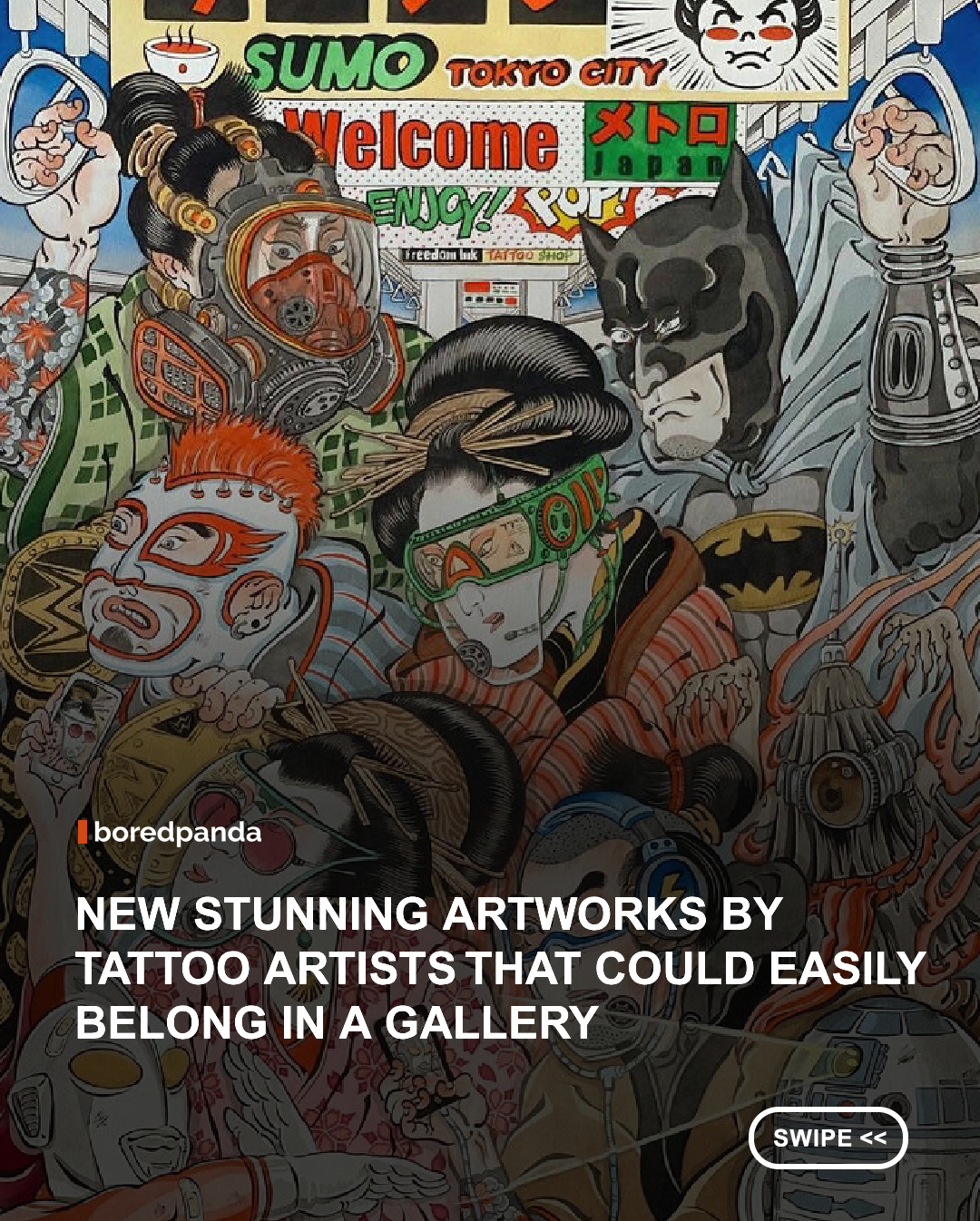 Tattoo artists are often known for what they can create on skin, but their creativity does not stop there. ‘The Paper Workers’ Instagram page highlights a different side of tattoo culture by showcasing paintings, drawings, and other works by artists who often work with needles, ink, and the human body as their canvas.