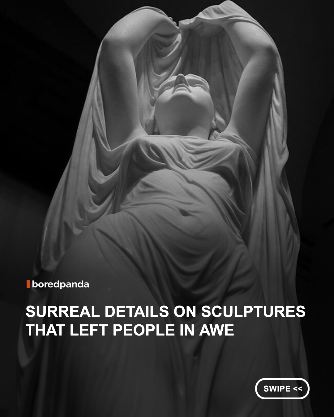 A great sculpture is impressive from afar, but its true magic often reveals itself up close. From marble carved to resemble delicate lace and flowing fabric to tiny anatomical details and lifelike expressions, these masterpieces showcase an extraordinary level of craftsmanship.
