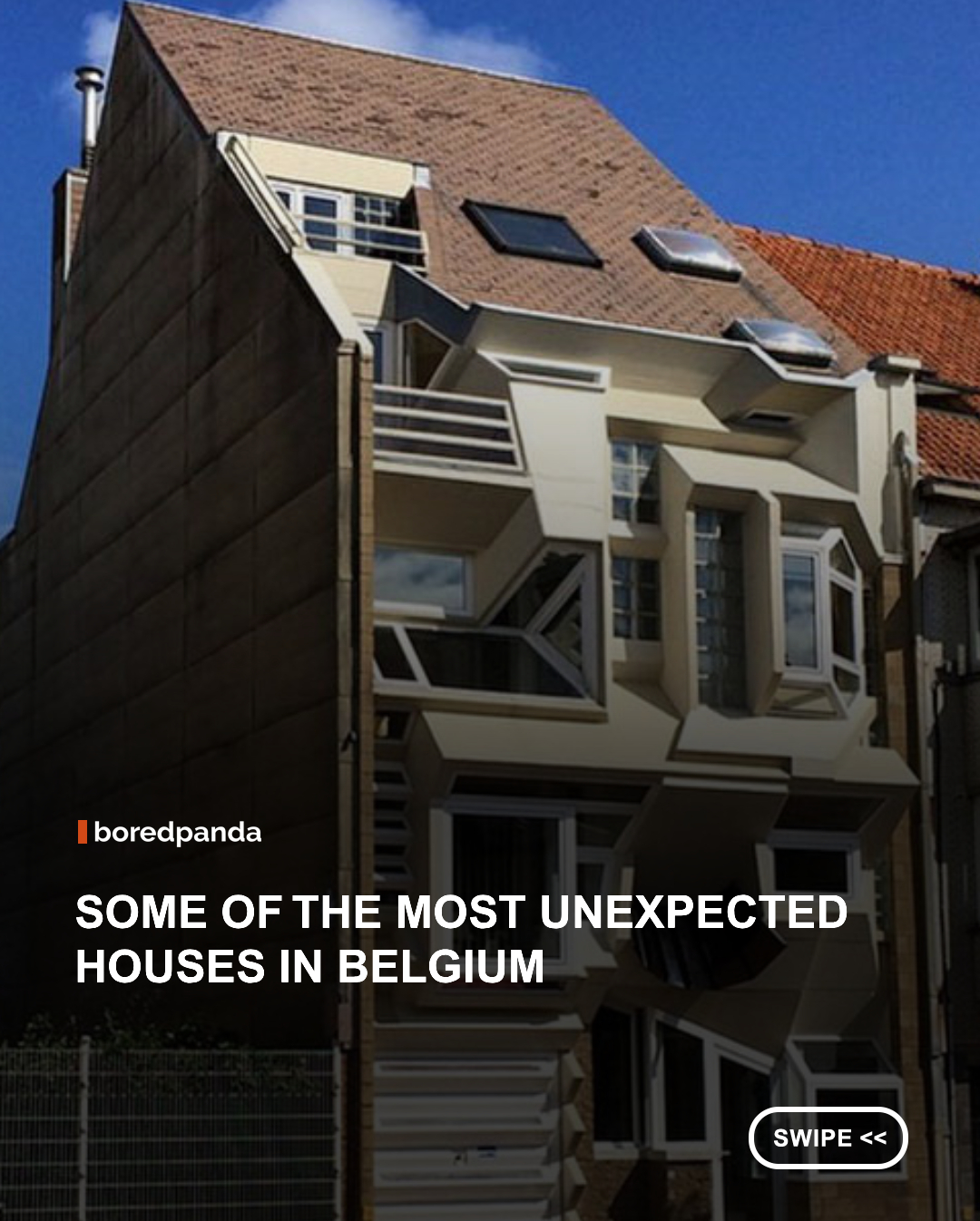 Belgium has earned an unexpected reputation for its wonderfully unconventional homes. From bizarre extensions and mismatched styles to designs that completely ignore architectural norms, these houses prove that creativity doesn't always follow the rulebook.