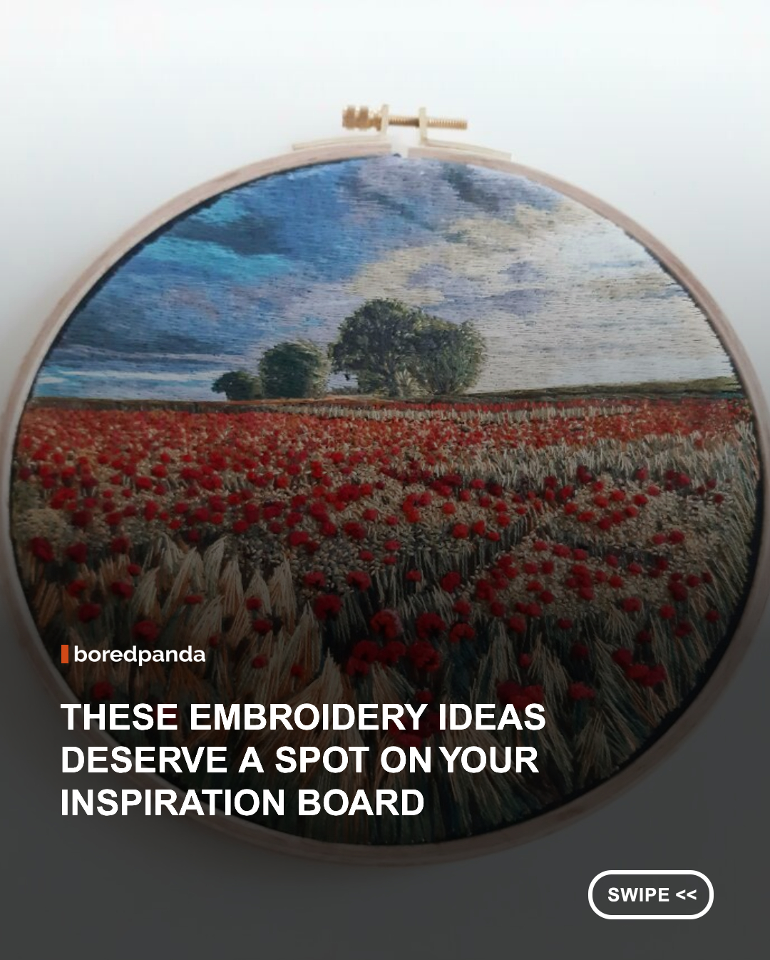 🧵 Embroidery is more than just a craft. It's a form of art that transforms simple thread into intricate, one-of-a-kind creations. From delicate florals and lifelike animals to imaginative landscapes and modern designs, these inspiring projects showcase the creativity, patience, and skill behind every stitch. Which design would you love to create or own? ✨