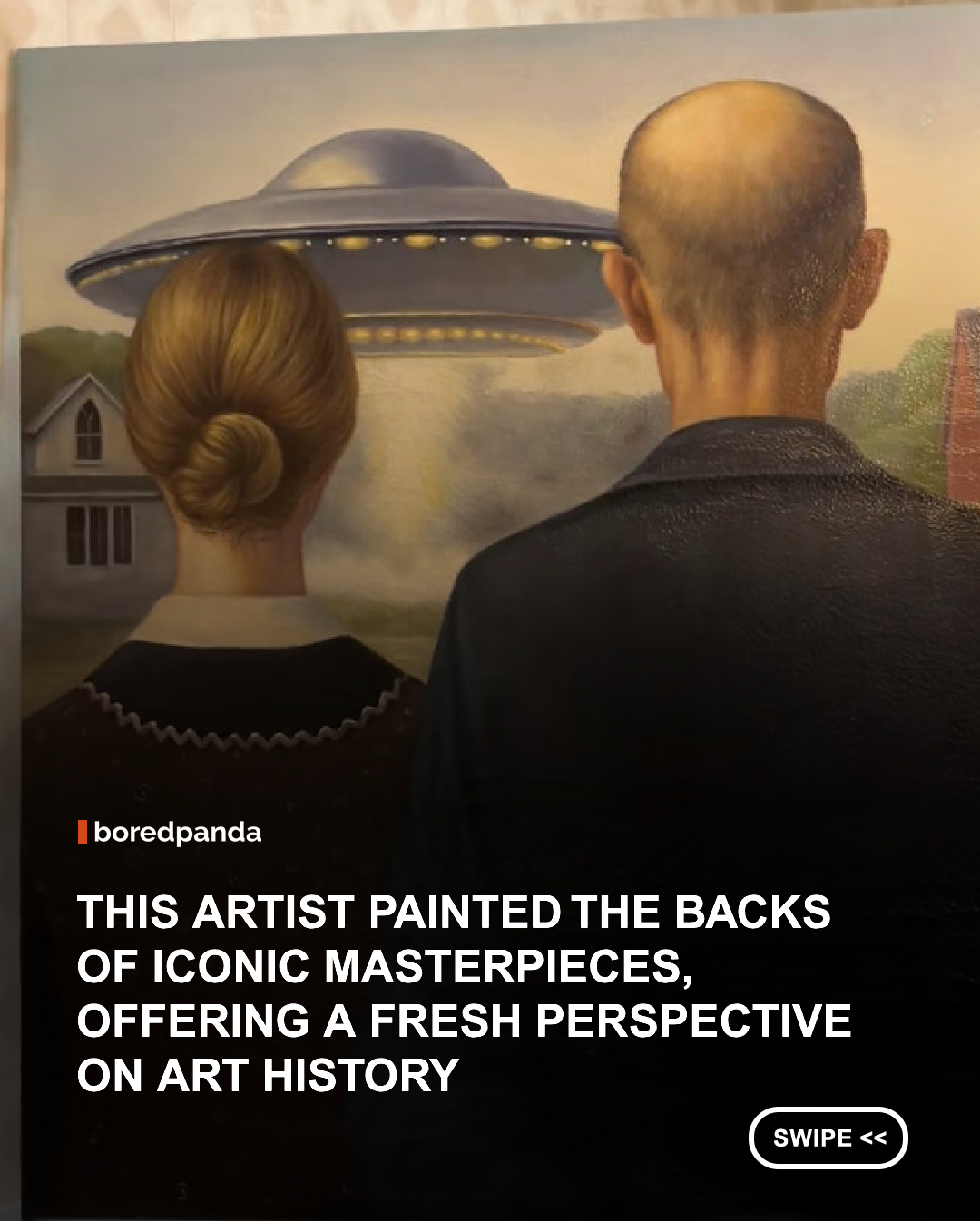 We tend to think of famous paintings as complete images, rarely wondering what exists beyond the frame or outside the artist's chosen perspective. Yet simply turning these masterpieces around raises an intriguing question: what would the scene look like from the opposite side? Spanish artist Domingo Geronimo Mattle answered that question with a deceptively simple idea that quickly went viral, capturing the imagination of millions by revealing a fresh perspective on some of art history's most recognizable works. #art #domingogeronimo #classicart