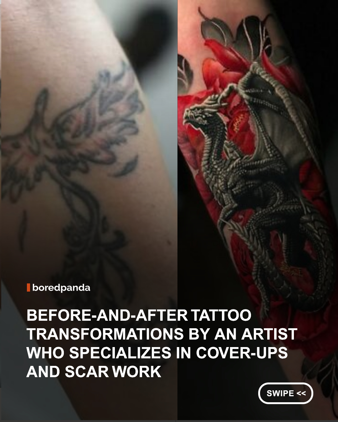 Based in Istanbul, Ozan Çolakoğlu has built his career around one of tattooing's most technically demanding specialties: cover-up work and scar camouflage. Drawing on more than 17 years of experience, he combines technical expertise with a deep understanding of anatomy, skin texture, and healing to create designs tailored to each individual. #tattoos #art #covertattoos