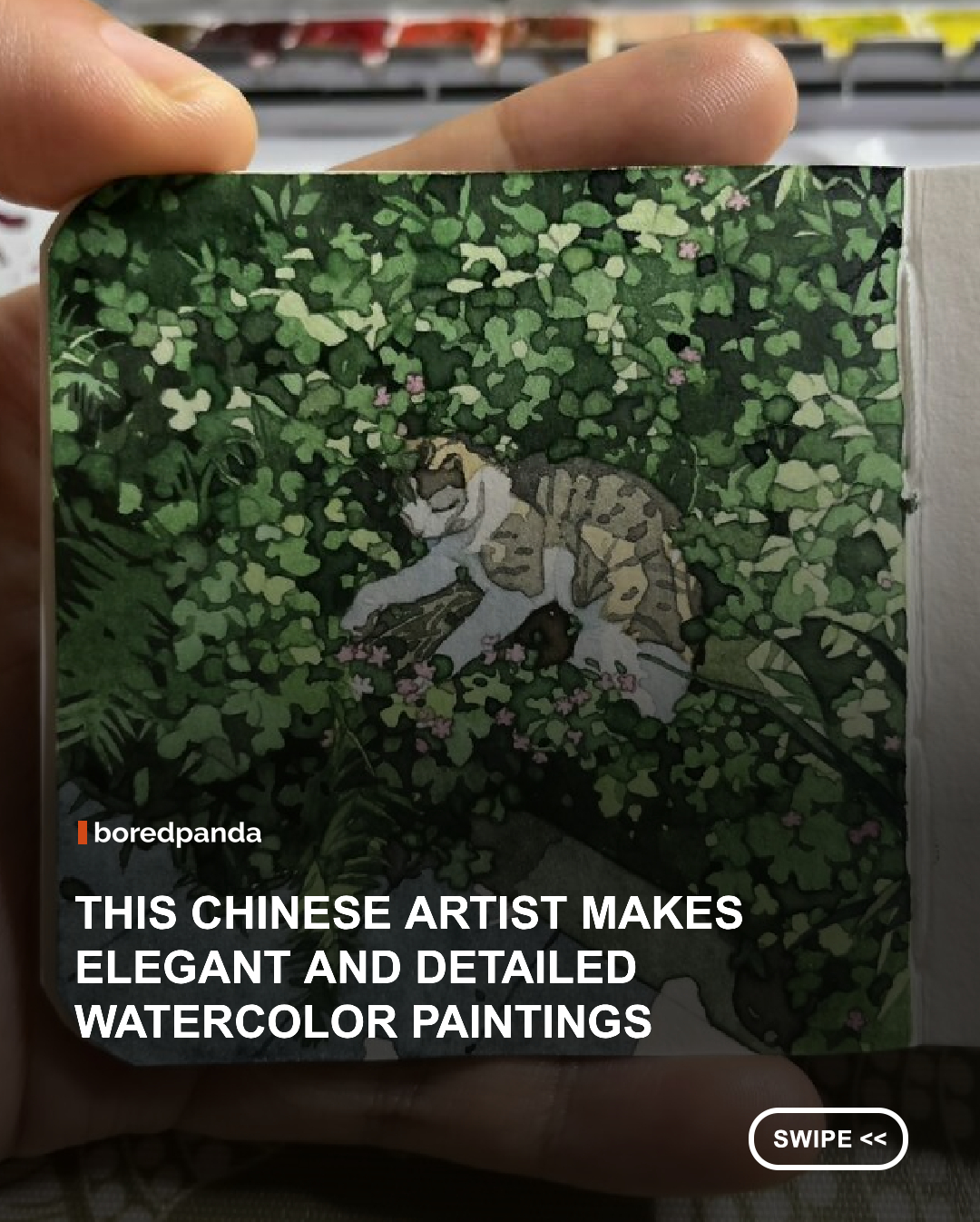 GEGYjiji is a Chinese watercolor artist, based between Tokyo and Beijing, whose work centers on atmosphere, subtle emotion, and the beauty of everyday life. Working primarily with soft washes and carefully layered light, she creates scenes that feel quiet, intimate, and deeply observant, whether set in urban streets or natural surroundings.