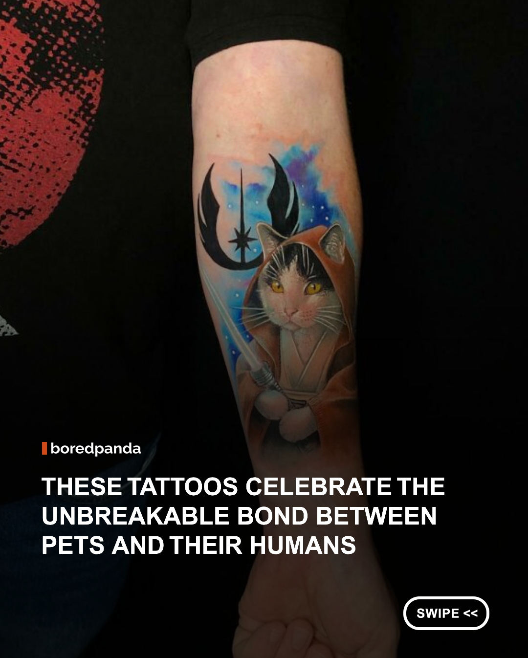 For many people, pets are family, and tattoo artist Sacred Gold Tattoo helps honor that bond with incredibly detailed pet portrait tattoos. From expressive eyes to unique markings and playful personalities, each custom design captures the essence of a beloved companion, creating a lasting tribute that keeps cherished memories close for a lifetime.