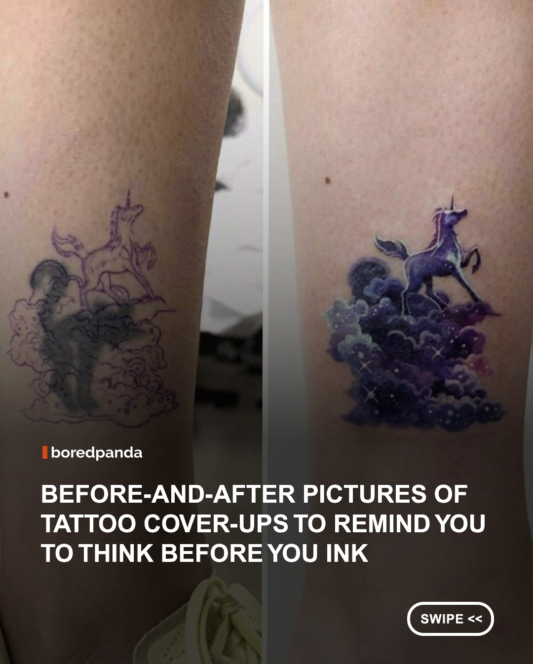 No matter how much thought you put into a tattoo, there’s no guarantee you’re still going to love it in 10 years. Times change, ink fades, and your taste may not be stagnant. But “no ragrets,” right?

