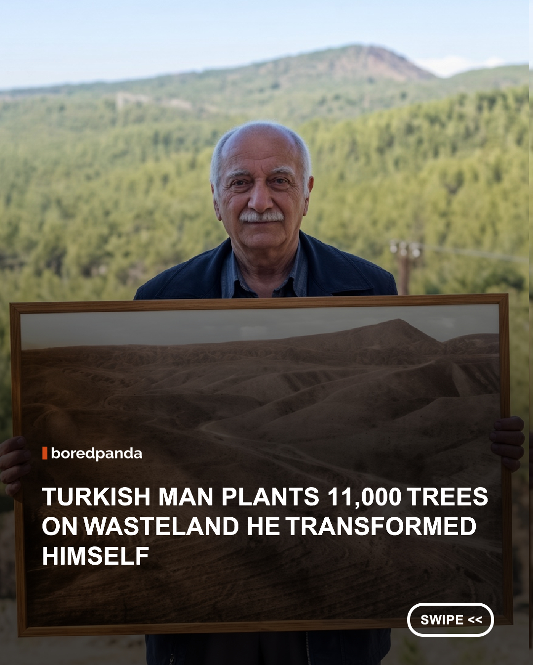 Around 30 years ago, Sehmus Erginoglu began transforming a neglected patch of wasteland in Mardin, southern Turkey, into something that could benefit his entire community. He started by clearing away trash, laying water pipes, and planting young trees one by one.

Today, that once-barren land has become a small forest of around 11,000 trees. Erginoglu, now in his mid-70s, still cares for it in his spare time without being paid. He has also dug around 50 wells fed by natural springs to help keep the trees watered.

🌱 But the forest is only part of his story. A former truck driver, Erginoglu has planted more than 30,000 trees across Mardin and nearby villages over the years.

He says he doesn't make any money from his work, but seeing people enjoy the trees makes him happy. When the trees produce fruit, locals come to eat, rest in the shade, and spend time among the greenery.

After dedicating decades to planting and caring for trees, Erginoglu hopes the forests he created will remain as his lasting legacy.  



#Plantingtrees #Mardin #SehmusErginoglu