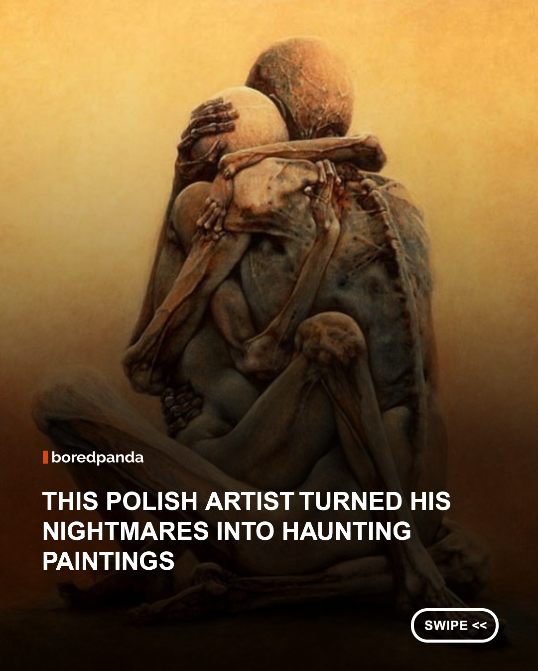 Let us take you on a journey through the curious drawing ideas of a Polish artist, Zdzisław Beksiński, who made a name for himself with his dystopian surrealism paintings, filled with post-apocalyptic imagery and creatures that come straight out of nightmares. #Art #painting #nightmares