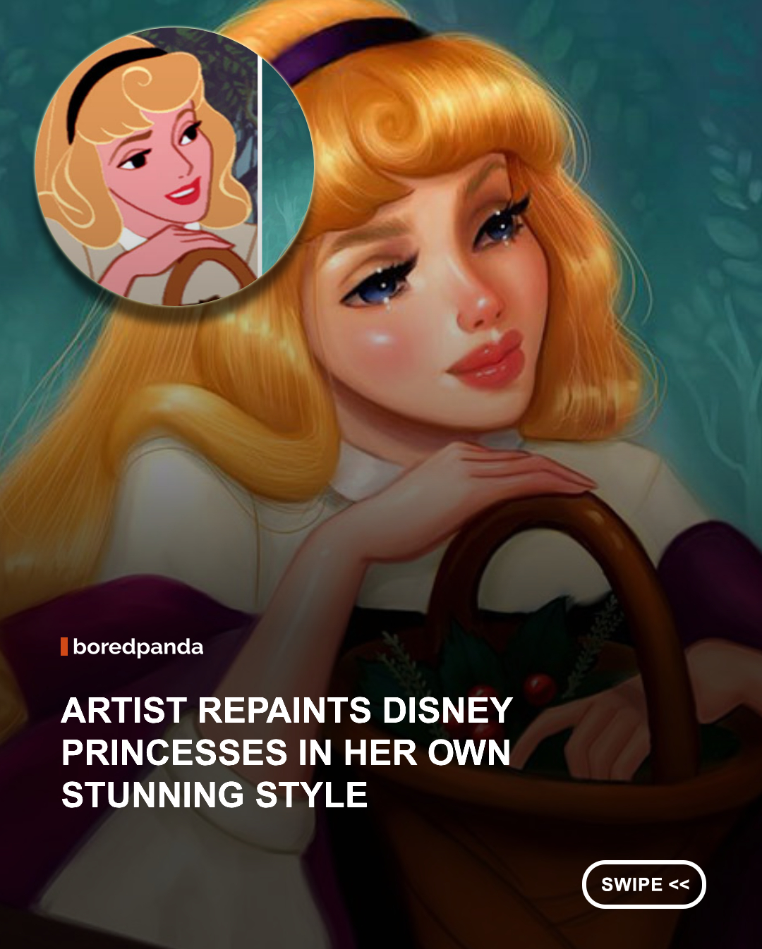 Isabelle Staub gives some of Disney's most beloved princesses a completely new look by repainting them in her own distinctive artistic style. The freelance illustrator transforms familiar characters like Pocahontas, Ariel, Belle, Tiana, Jasmine, Aurora, and Esmeralda into detailed digital portraits while keeping the features that make each character instantly recognizable.

🖌️ Staub originally began the series simply because she had always loved Disney and wanted to paint the princesses for fun. The project also helped her work through a creative block, with each illustration taking around 8 to 12 hours to complete. Most of the work was created in Corel Painter, with a few finishing touches added in Photoshop.

The result is a beautiful blend of familiar Disney nostalgia and Staub's own polished, expressive style.