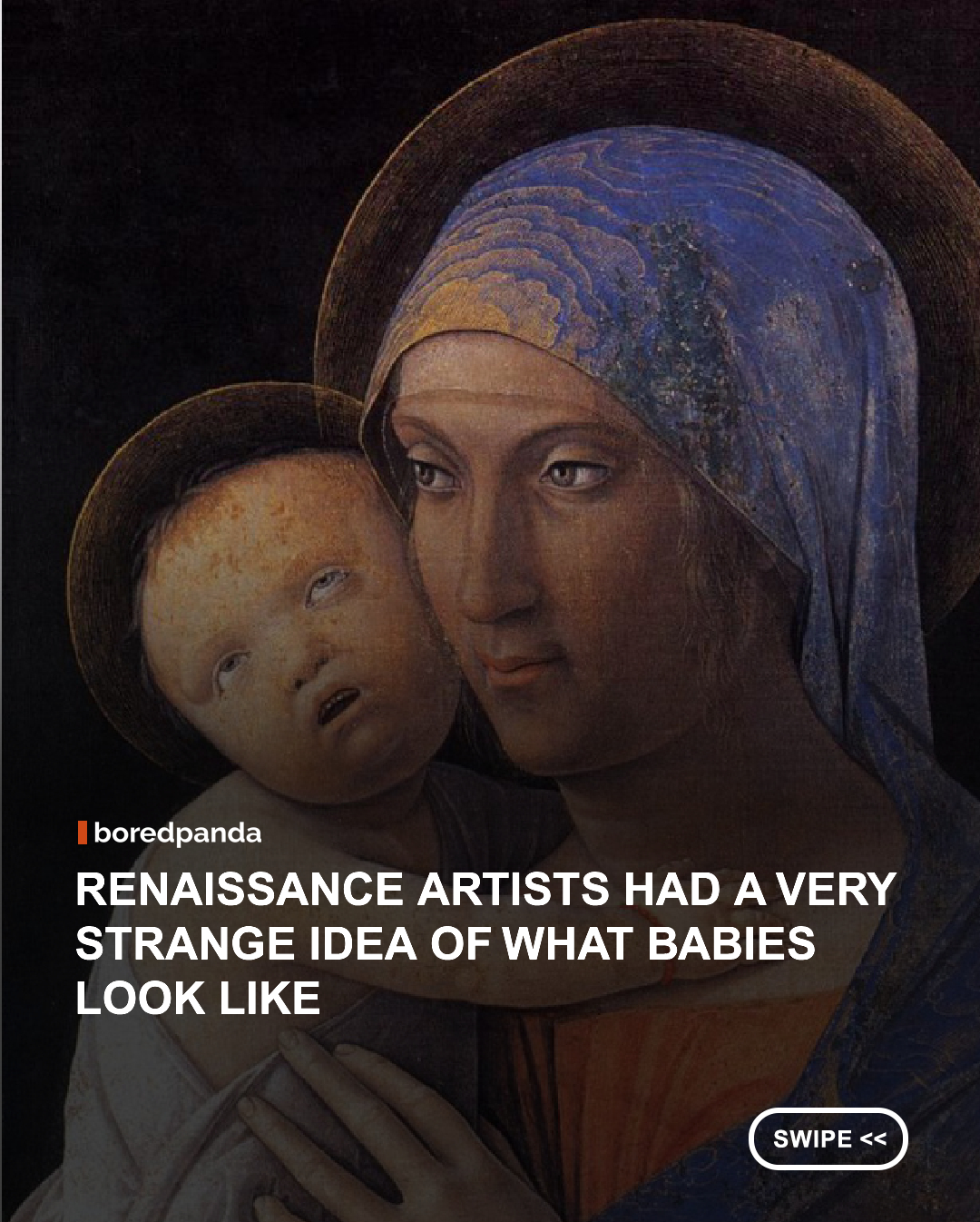 Renaissance artists were incredibly talented at painting people, landscapes, and religious scenes, but apparently babies were a different challenge entirely.



In many Renaissance paintings, infants look less like chubby, adorable babies and more like tiny, serious middle-aged men squeezed into a baby's body. Their strange facial features, muscular proportions, receding hairlines, and oddly intense expressions have become one of the funniest quirks of historical art.



#Art #Renaissanceart #funnyart