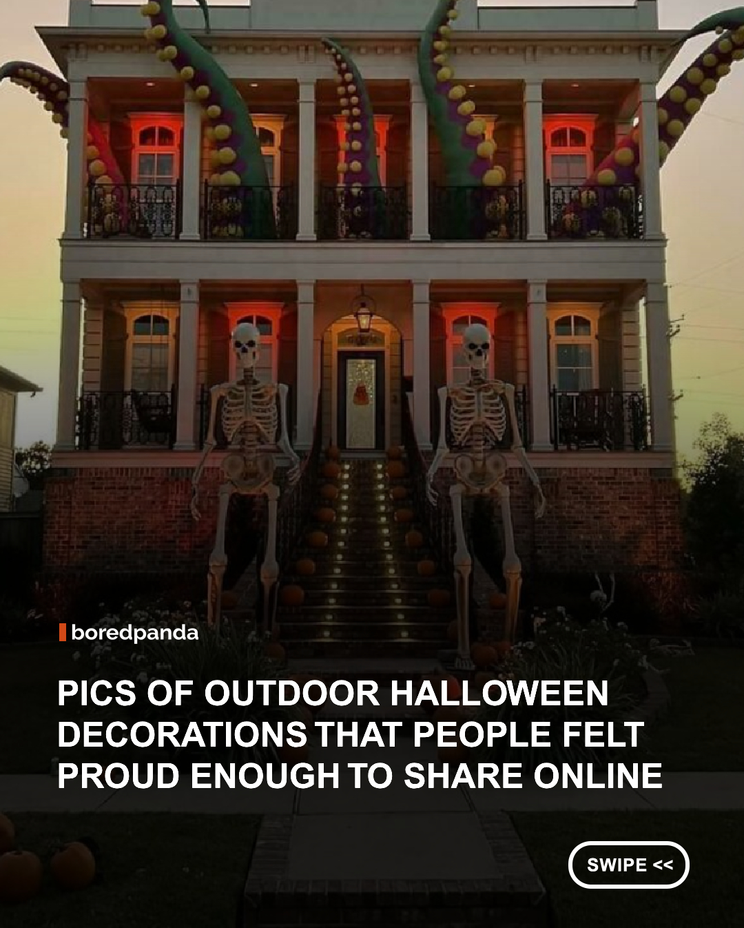 Most people get into the spooky mood and deck out their homes for Halloween in the first two weeks of October so they can enjoy it as long as possible. But if you haven’t yet given your house a haunting makeover, don’t fret, there’s still plenty of time to do so. 

To help you with that, our Bored Panda team compiled a list of spooktastic homes you might be tempted to take inspiration from this year. To find them, all you have to do is scroll down. But be careful, we wouldn’t want you to lose a finger in there. Muahaha!