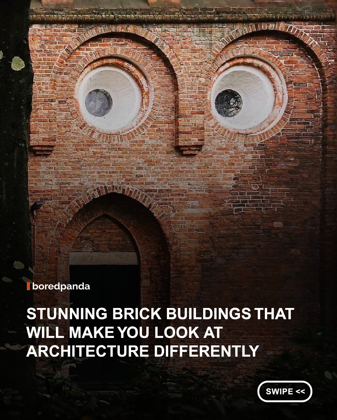Brick doesn’t exactly sound like the most exciting building material. Then you see what architects can actually do with it.

This collection features 59 fascinating examples of Brick Expressionism, a style that transforms ordinary masonry into striking architecture through bold patterns, unusual shapes, sharp angles, rich colors, and intricate details.

From dramatic facades and geometric designs to buildings that almost seem to move when viewed from the right angle, these structures prove that bricks can be far more expressive than they get credit for.

Apparently, even a pile of bricks can have a personality.
