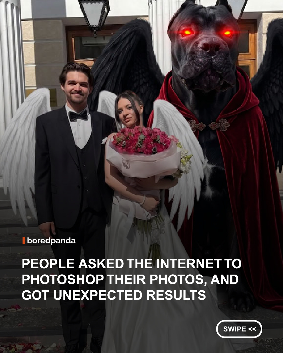 When people ask a Photoshop expert to fix a picture, they usually expect a small miracle. They can request that you remove an awkward stranger, add someone who missed the photo, or make the background look a little better. But handing a photo to someone with serious editing skills can also be an invitation to get creative.

Online, people have shared some of the funniest examples of Photoshop requests that went completely off-script. Instead of simply fixing the photo, these editing masters found ways to turn ordinary requests into absurd, unforgettable results.