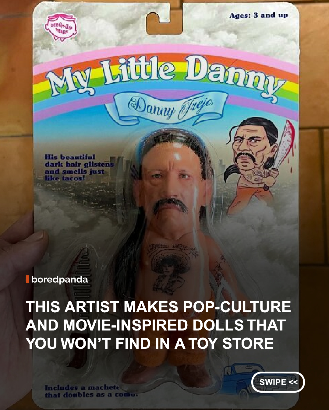 What happens when your favorite pop culture characters escape the screen and become one-of-a-kind dolls? You get the wonderfully strange creations of Texas-based artist Debonair Heads. 🎭

Inspired by movies, TV shows, memes, and other corners of pop culture, the artist creates handmade figures that look familiar but are unlike anything you’d find sitting on a regular toy store shelf. Each piece brings a playful, unexpected take on recognizable characters.

The artist says inspiration can come from anywhere, with ideas often appearing unexpectedly and a long list of future creations waiting to be made. The collection keeps growing, with each new figure more unusual than the last.

Which one would you want on your shelf? 👀

📸 Instagram: @debonairheads

#Art #ToyArt #PopCulture #Sculpture #Collectibles