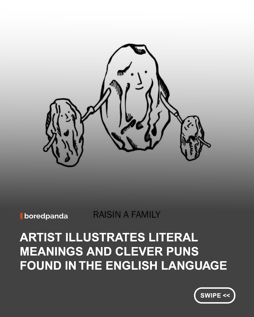 What happens when you take everyday words and phrases completely literally? You get a wonderfully clever collection of doodles by Swedish architect and artist Nadia Tolstoy. @surrealians ✏️

Her illustrations turn English puns, expressions, and funny combinations of words into simple visual jokes, playing with the relationship between language and imagery. The result is a collection that makes you look at familiar phrases in a completely different way.

Tolstoy’s work shows how a single idea can become much funnier when you can actually see it. Sometimes, apparently, the best way to understand a phrase is to take it far too literally.

#Art #Illustration #Doodles #Puns #Wordplay