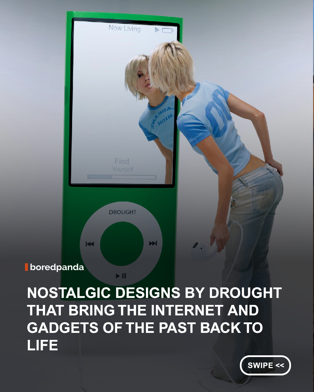 What if the objects in your home looked like they had escaped straight from the early days of the Internet? Drought does exactly that, turning familiar pop culture, technology, and digital nostalgia into functional pieces of décor. 🖥️✨

Founded by Los Angeles-based designer Jake Olshan, the studio reimagines everyday objects as oversized versions of things we instantly recognize. Think a giant Microsoft Paint-inspired mirror, an iPod-shaped mirror, a Windows warning-message doormat, and a massive paintbrush that doubles as a broom.

Drought’s designs bring old interfaces, logos, gadgets, and digital artifacts into the physical world, turning nostalgic references into objects that are impossible to ignore. The result is a playful mix of art, design, and technology that makes everyday household items feel surprisingly familiar.

Which nostalgic creation would you actually want in your home?

#DroughtStudio #ProductDesign #DesignInspiration #Nostalgia #PopCultureArt