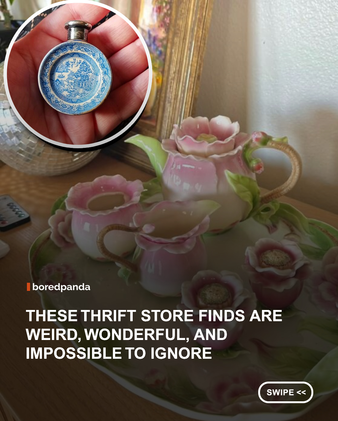 You might not stumble upon a lost city overflowing with gold, but a trip to the thrift store can still lead to some seriously unexpected treasures. 🛍️✨



This collection features some of the weirdest, coolest, and most unbelievable secondhand finds shared by members of a Facebook group dedicated to unusual thrift store discoveries. From bizarre objects nobody expected to see on a shelf to surprisingly amazing bargains, these finds prove that you never really know what you’ll walk away with. 
📸: Weird (and Wonderful) Secondhand Finds That Just Need To Be Shared
#ThriftStoreFinds #WeirdFinds #ThriftShopping #SecondhandTreasures  



