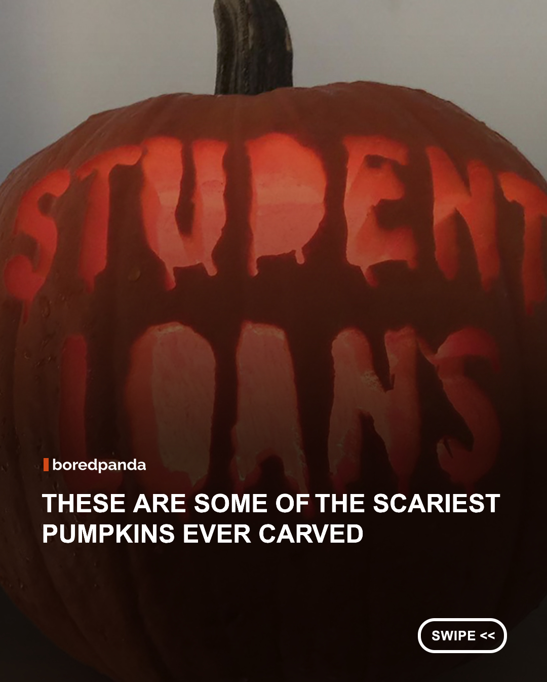Whether you take pumpkin carving seriously or not, the Jack-o'-lantern remains an important part of every Halloween. Although carving squashes and turnips have been a common practice in many parts of the world for a very long time, it is believed that this modern tradition has its roots in 19th-century Ireland, and it seems that it's here to stay.

Bored Panda has compiled a list of some of the scariest and truly terrifying Halloween pumpkin carvings that will give you more than enough ideas for your own jack-o'-lantern designs in the years to come.