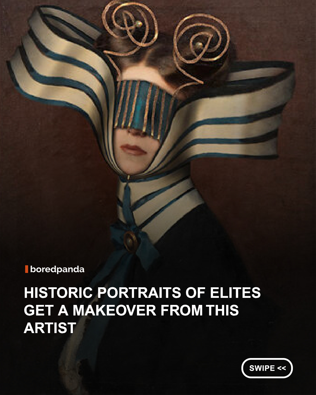 Artist Volker Hermes transforms historical paintings into striking digital artworks by hiding the subjects’ faces using elements already present in the original portraits.
Through his ongoing Hidden Portraits series, the Düsseldorf-based artist uses Photoshop to reshape details like clothing, accessories, and fabrics, concealing the figures’ identities without losing the paintings’ original character. The results are visually fascinating, blending centuries-old art with a distinctly modern twist.
But there’s more to the project than unusual disguises. Hermes explores how wealth, fame, and social status shaped historical portraiture, challenging us to look beyond faces and reconsider the symbols of power woven into these paintings.

Instagram: @volker.hermes
#VolkerHermes #HiddenPortraits #DigitalArt #ClassicalArt 