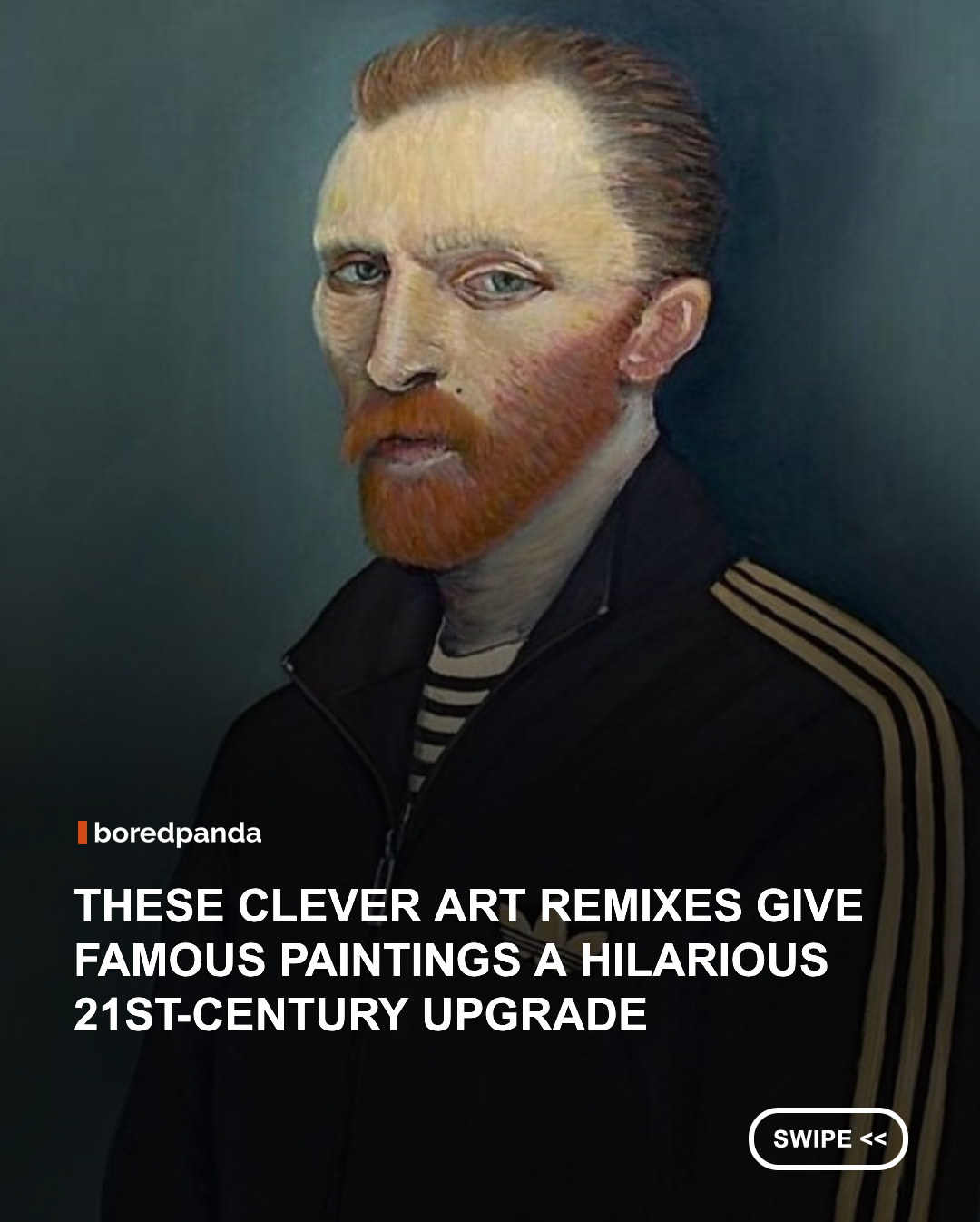 Artist Ross Muir gives historical masterpieces a hilarious makeover by reimagining famous paintings with unexpected modern twists. From playful references to pop culture to clever details that completely change the mood of a centuries-old artwork, his creations bring the past into the present in the most entertaining way.
His remixes combine a love of art history with contemporary humor, proving that even the most serious-looking masterpieces can use a little personality upgrade. Suddenly, visiting an art museum sounds a lot more entertaining.
Instagram: @rossmuir_art
#RossMuir #ArtRemix #ClassicalArt #ArtHistory 