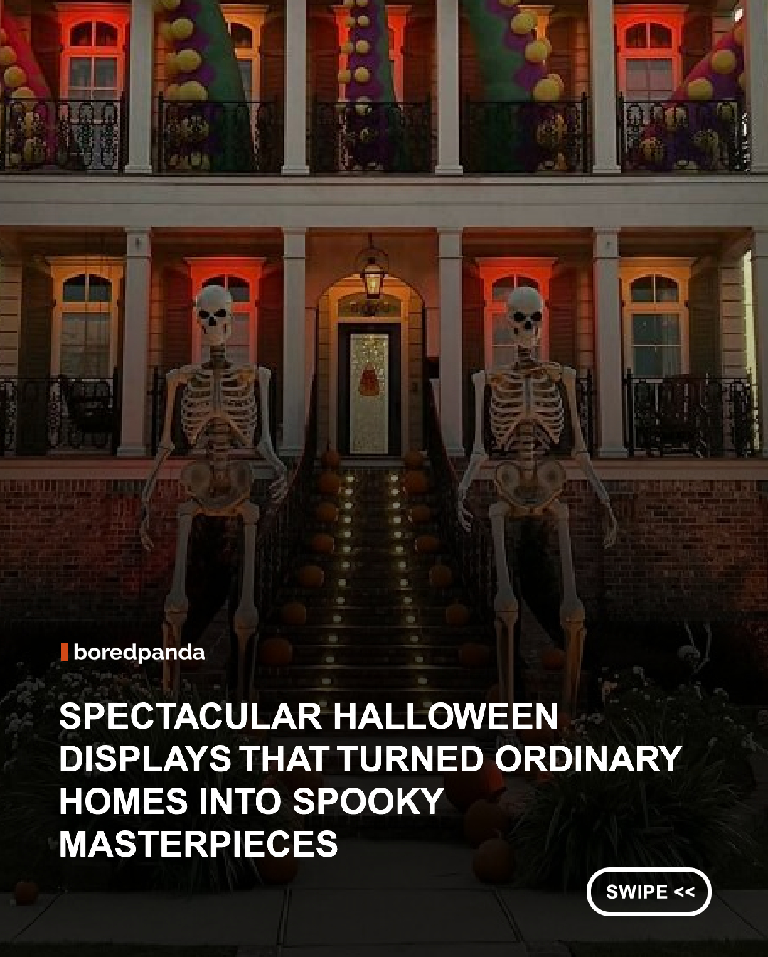 Some people put a pumpkin on the porch and call it Halloween decorating. Others turn their entire homes into spooky masterpieces that make the neighbors wonder if they've accidentally moved into a horror movie. 😂👻

From creepy front yards and elaborate haunted-house displays to clever decorations that are equal parts terrifying and hilarious, these Halloween setups prove that some people take spooky season very seriously.

Whether it's giant monsters lurking outside, skeletons getting into ridiculous situations, or decorations so creative they deserve their own award, these pictures are packed with inspiration for anyone who believes Halloween should be a little extra. 🎃🕸️

Honestly, after seeing some of these displays, a single carved pumpkin feels like we're not even trying. 🦇😂

#HalloweenDecor #Halloween #SpookySeason #HalloweenIdeas 